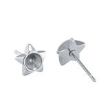 Stainless Steel Stud Earrings PJ187 VNISTAR Accessories