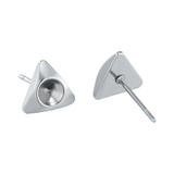 Stainless Steel Stud Earrings PJ188 VNISTAR Jewellery