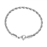 3.0mm Steel Bracelet PSB002 VNISTAR Stainless Steel Basic Bracelets