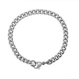 1.0*4.5*6mm Steel Bracelet PSB003 VNISTAR Stainless Steel Basic Bracelets