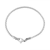 3.0mm Steel Bracelet PSB004 VNISTAR Stainless Steel Basic Bracelets