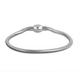 3.2mm Magnet Steel Snake Bracelets PSB058 VNISTAR Stainless Steel Basic Bracelets