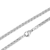 3.0mm Steel Chain Necklace PSN010 VNISTAR Steel Basic Necklaces