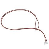 100cm Steel Leather Lanyard PSN028-13 VNISTAR Steel Basic Necklaces