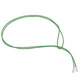 100cm Steel Leather Lanyard PSN028-8 VNISTAR Steel Basic Necklaces
