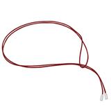 100cm Steel Leather Lanyard PSN028-9 VNISTAR Stainless Steel Necklaces