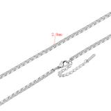 Vnistar 2.0mm Steel Box Chain Necklace PSN047 VNISTAR Necklaces