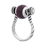 Steel Beaded It Ring R027 VNISTAR Rings