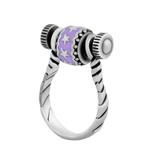 Steel Beaded It Ring R029 VNISTAR Rings