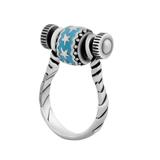 Steel Beaded It Ring R030 VNISTAR Rings