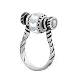 Steel Beaded It Ring R036 VNISTAR Rings