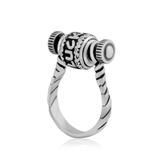 Steel Beaded It Ring R046 VNISTAR Rings