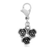 Steel Clip-On Charms T011L VNISTAR Clip On Charms