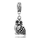 Steel Dangle Charms T034P VNISTAR Stainless Steel European Beads