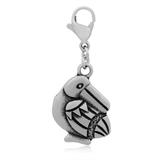 Steel Clip-On Charms T038L VNISTAR Clip On Charms