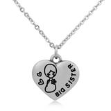 Steel Charm Necklace T045N1 VNISTAR Necklaces