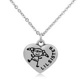 Steel Charm Necklace T049N1 VNISTAR Stainless Steel Charm Necklaces