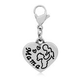 Steel Clip-On Charms T050L VNISTAR Clip On Charms
