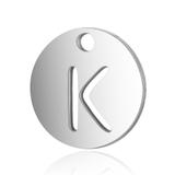Stainless Steel Polished Charm T051-K VNISTAR Steel Small Charms