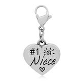 Steel Clip-On Charms T063L VNISTAR Clip On Charms