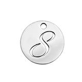Stainless Steel Polished Charm T087-8 VNISTAR Steel Small Charms