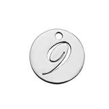 Stainless Steel Polished Charm T087-9 VNISTAR Steel Small Charms