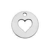 Stainless Steel Polished Charm T088 VNISTAR Steel Small Charms