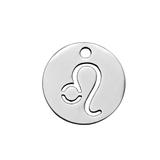 Stainless Steel Polished Charm T095-5 VNISTAR Steel Small Charms