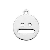 Stainless Steel Polished Charm T097 VNISTAR Steel Small Charms