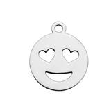 Stainless Steel Polished Charm T099 VNISTAR Steel Small Charms