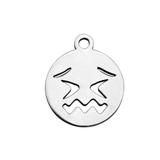 Stainless Steel Polished Charm T101 VNISTAR Steel Small Charms