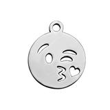 Stainless Steel Polished Charm T102 VNISTAR Steel Small Charms