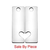 Stainless Steel Polished Small Charms T137 VNISTAR Steel Small Charms