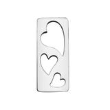 Stainless Steel Polished Small Charms T149 VNISTAR Steel Small Charms