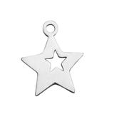 Stainless Steel Polished Small Charms T150 VNISTAR Steel Small Charms