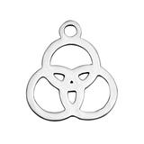 Stainless Steel Polished Small Charms T170 VNISTAR Steel Small Charms
