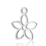 Stainless Steel Polished Small Charms T209 VNISTAR Steel Small Charms
