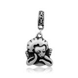 Steel Dangle Charms T310P VNISTAR Stainless Steel European Beads