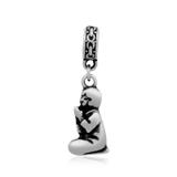 Steel Dangle Charms T314P VNISTAR Stainless Steel European Beads