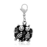 Steel Clip-On Charms T321L VNISTAR Clip On Charms
