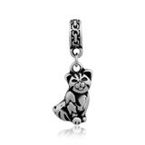 Steel Dangle Charms T348P VNISTAR Stainless Steel European Beads
