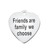 Stainless Steel Pendant with Back Laser Words T366 VNISTAR Stainless Steel Charms