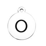 Stainless Steel Pendant with Back Laser Words T392-O VNISTAR Steel Laser Words Charms