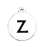 Stainless Steel Pendant with Back Laser Words T392-Z VNISTAR Stainless Steel Charms