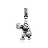 Steel Dangle Charms T398P VNISTAR Dangle Charms