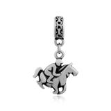 Steel Dangle Charms T404P VNISTAR Dangle Charms