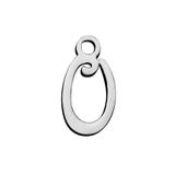 Stainless Steel Polished Charms T407-O VNISTAR Steel Small Charms