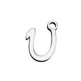 Stainless Steel Polished Charms T407-U VNISTAR Steel Small Charms