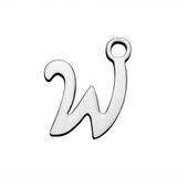 Stainless Steel Polished Charms T407-W VNISTAR Steel Small Charms