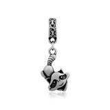 Steel Dangle Charms T411P VNISTAR Dangle Charms